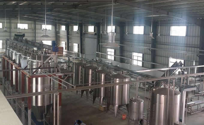 酵素粉劑、含片與液體生產(chǎn)線實(shí)例